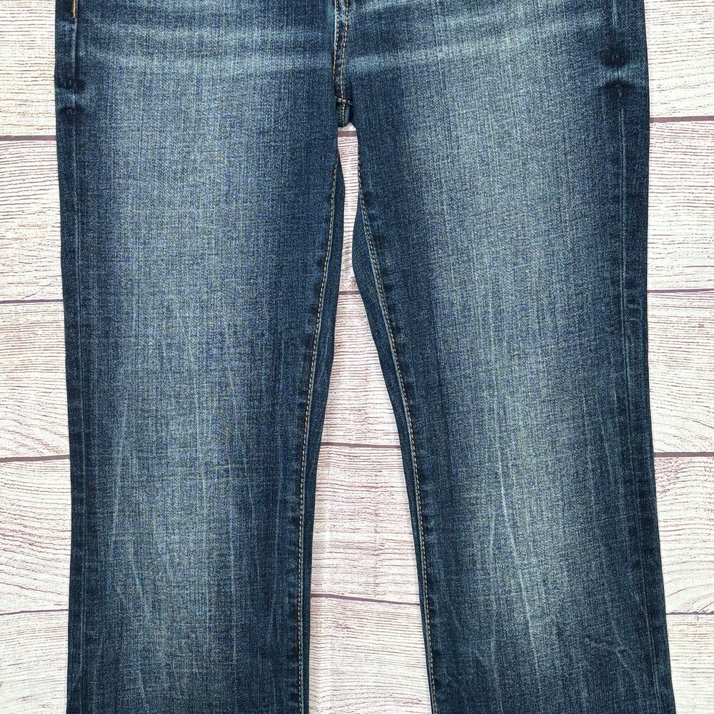 BKE Women's Stella Mid Rise Slim Fit Boot Cut Western Denim Jeans Size 26 x 31.5 - Picture 8 of 11
